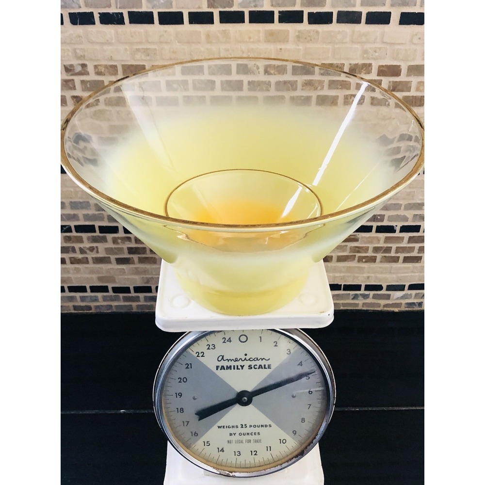 Vintage Blendo Bright Yellow‎ And Orange Chip and Dip Set MCM EUC - Picture 5 of 5
